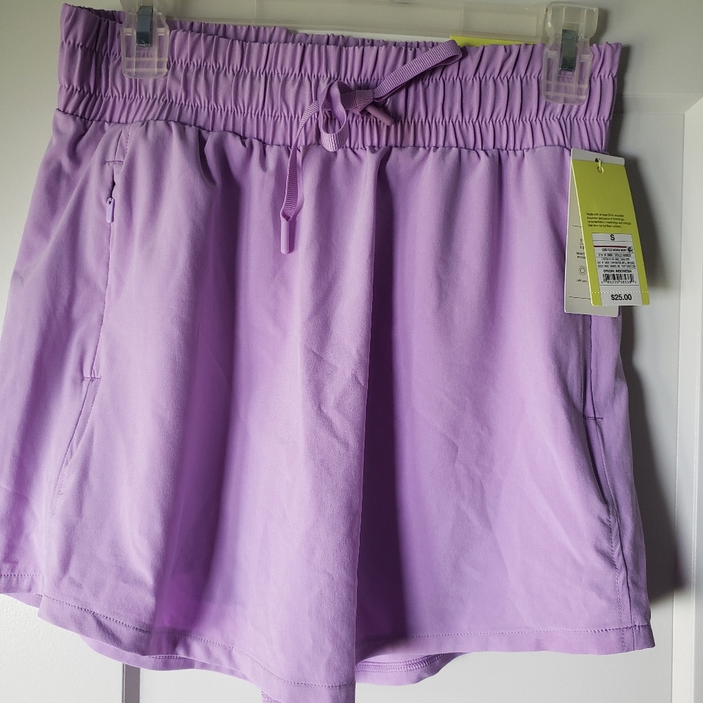 All in Motion Violet Core Flex Skort